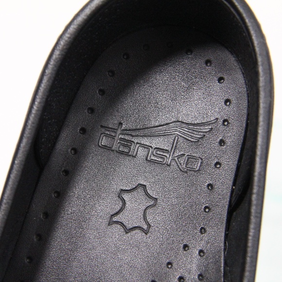 Dansko Professional Clogs Black Oiled Leather Women Work Shoes EU 37 - Picture 6 of 10